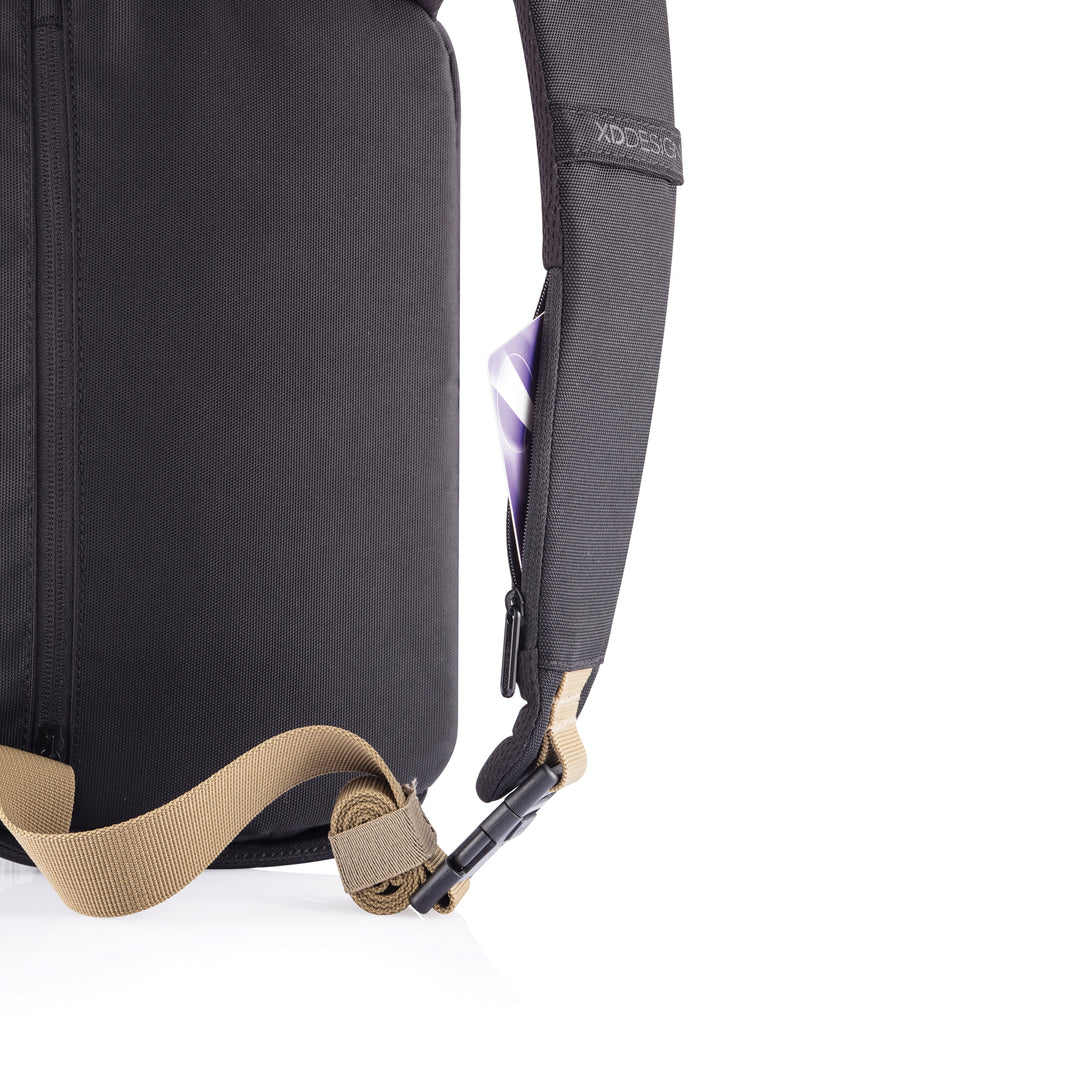 XD Design BobbySling | Suya Dayanıklı Hırsızlık Önleyici Tablet Bölmeli Sırt Çantası, 4 L
