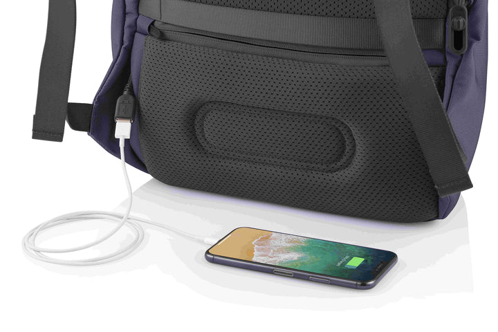 Bobby Soft 15.6'' Suya Dayanıklı Hırsızlık Önleyici Usb Girişli Körüklü Sırt Çantası