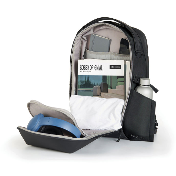 XD Design BizzBackpack | 16" inç Laptop Uyumlu Genişleyebilir Sırt Çantası, 18L - 25L