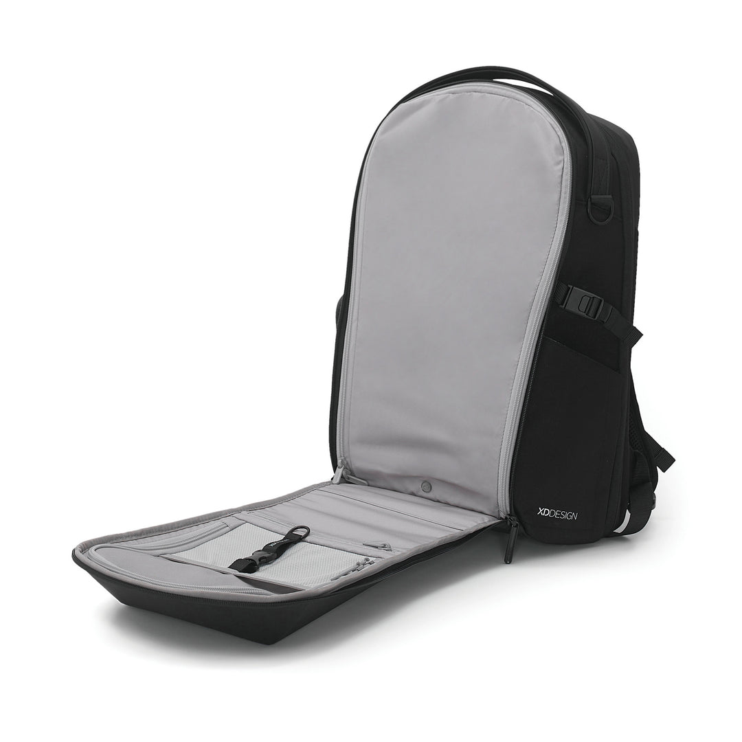 XD Design BizzBackpack | 16" inç Laptop Uyumlu Genişleyebilir Sırt Çantası, 18L - 25L