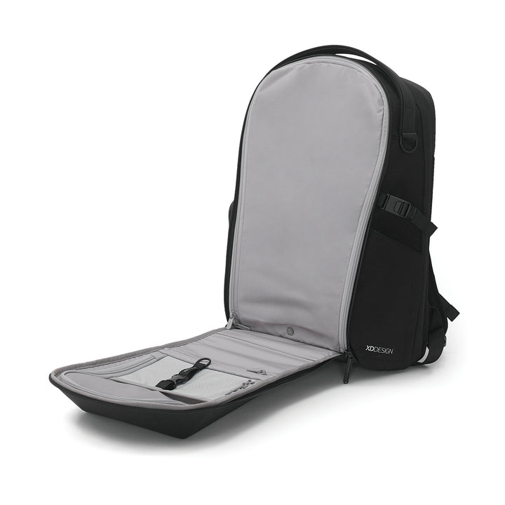 XD Design BizzBackpack | 16" inç Laptop Uyumlu Genişleyebilir Sırt Çantası, 18L - 25L