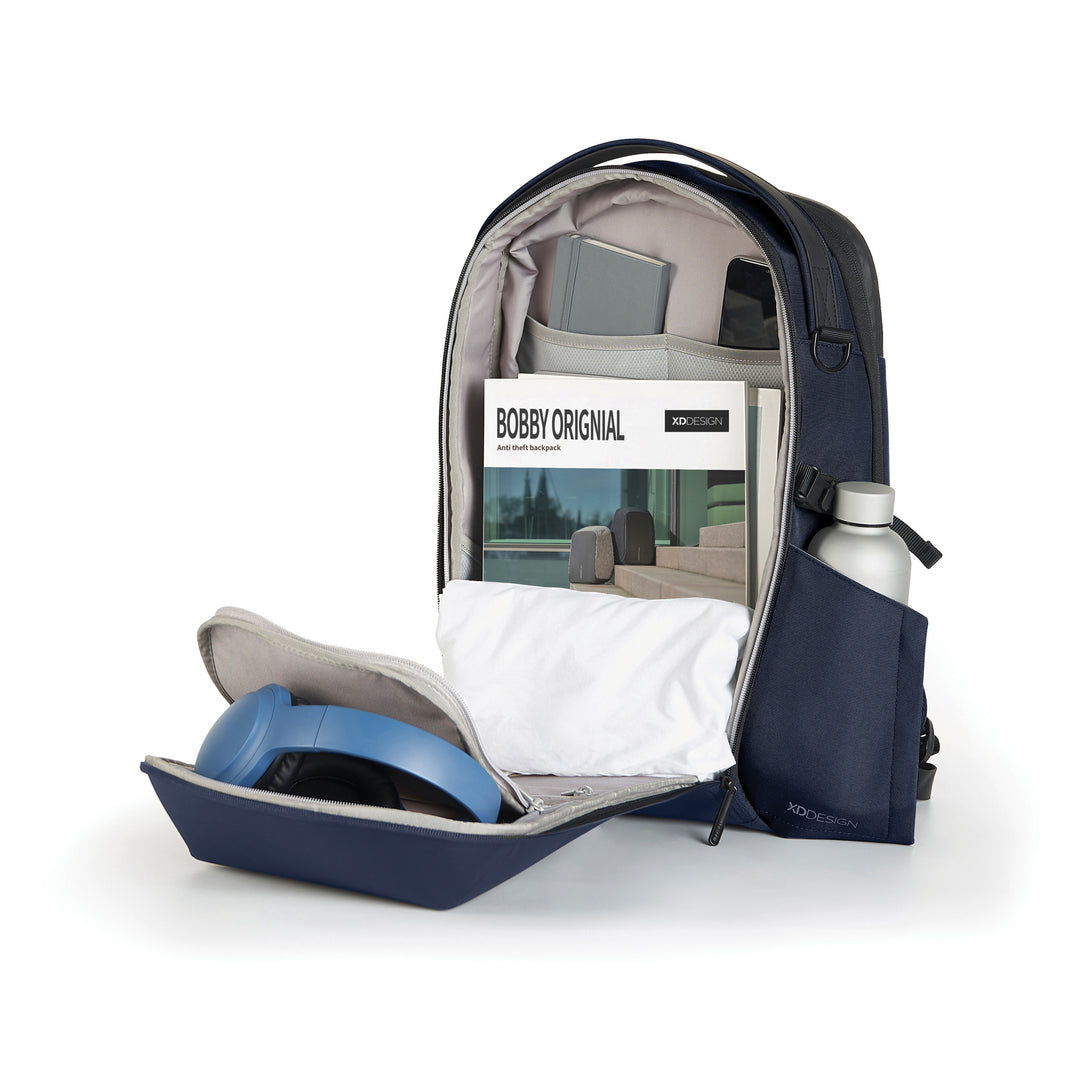 XD Design BizzBackpack | 16" inç Laptop Uyumlu Genişleyebilir Sırt Çantası, 18L - 25L